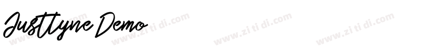 Justlyne Demo字体转换